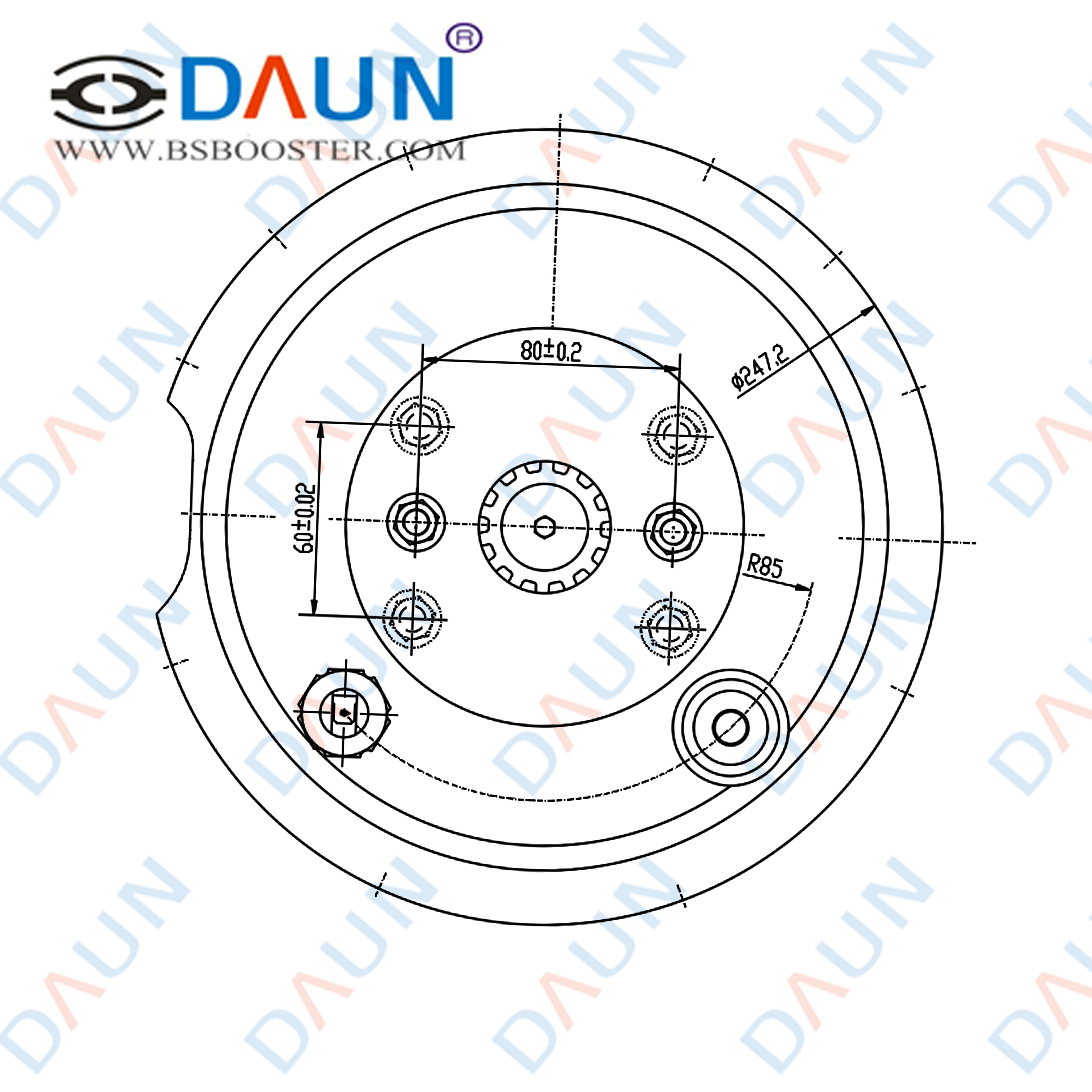 44610-33730 BRAKE BOOSTER FOR TOYOTA CAMRY 2001- RHD